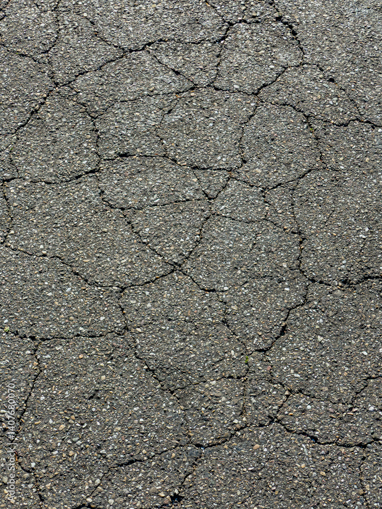Fototapeta premium Risse in der Strasse