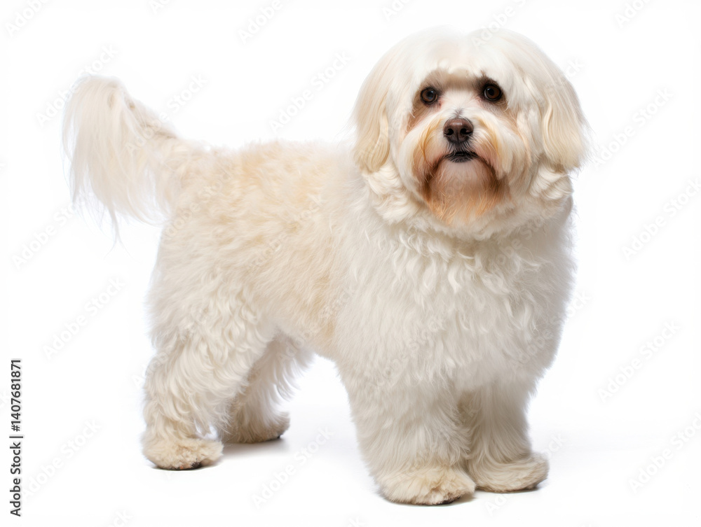 Adorable White Bichon Frise Puppy Looking at Camera Adorable White Bichon Frise Puppy Looking at Camera