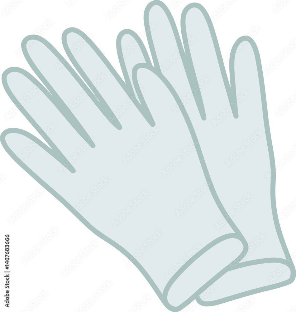 Obraz premium 라텍스 장갑