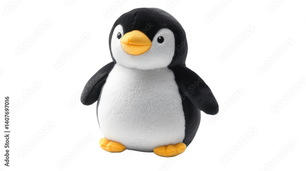 Obraz premium penguin on white background