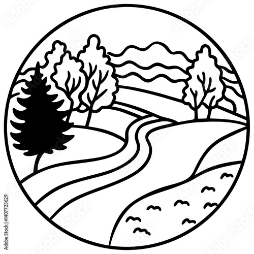 tree icon design