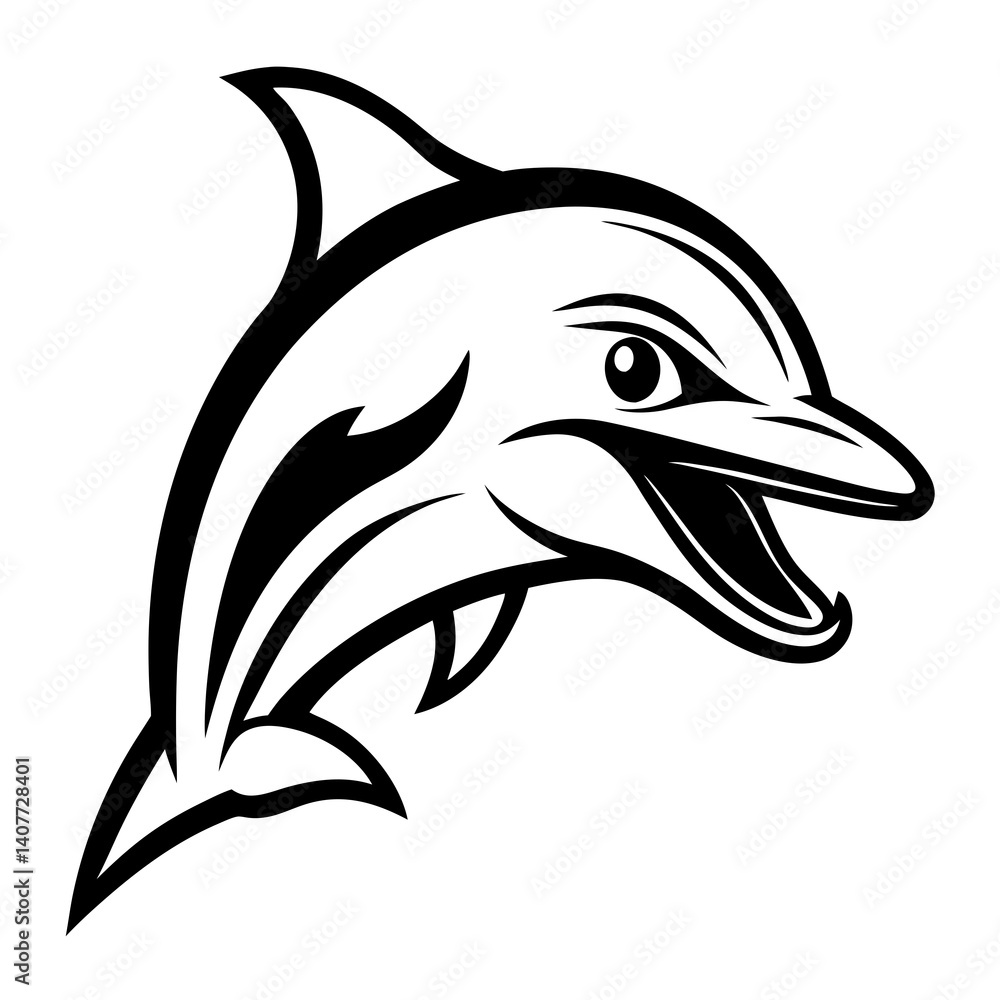 Obraz premium Dolfin image vector 
