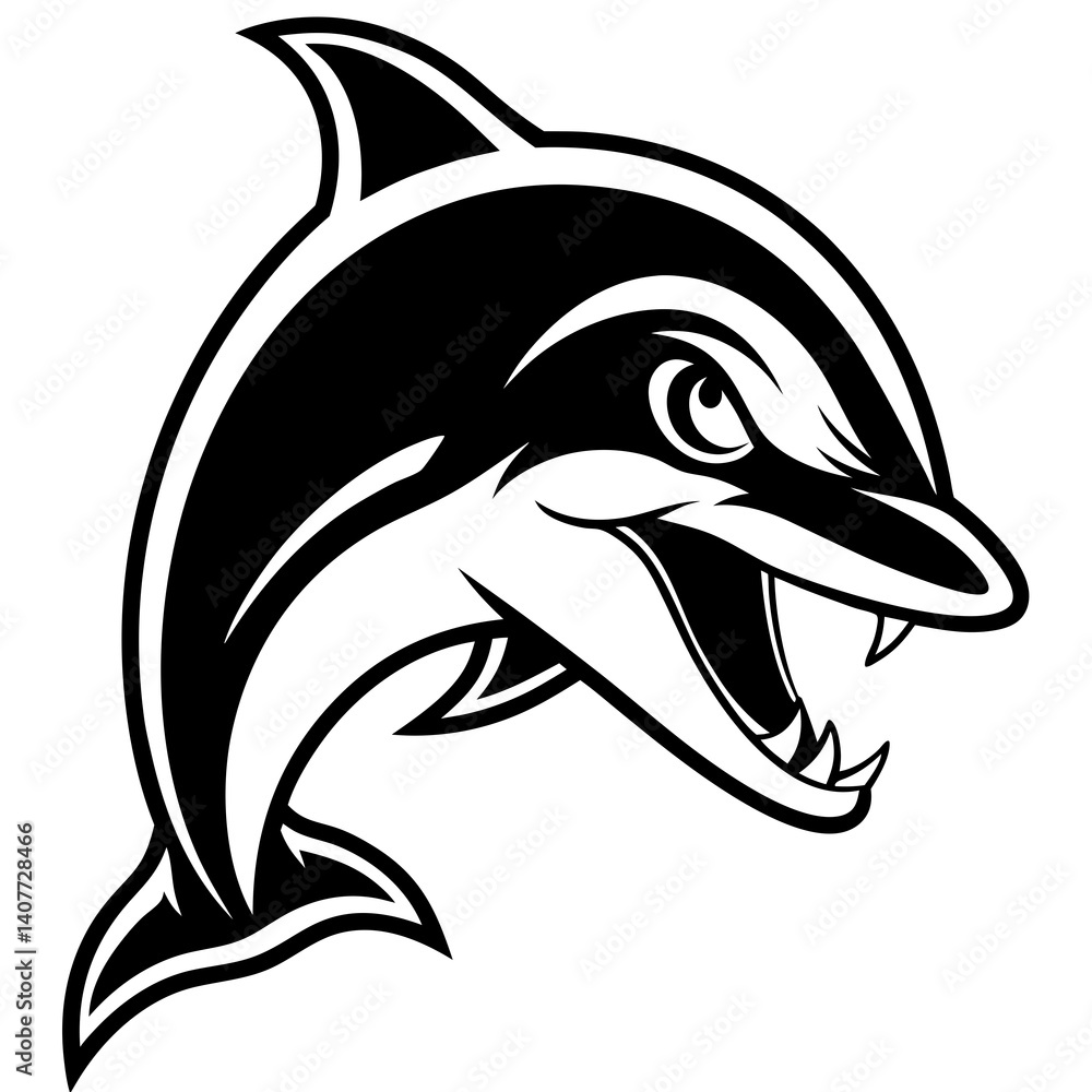 Obraz premium Dolfin image vector 