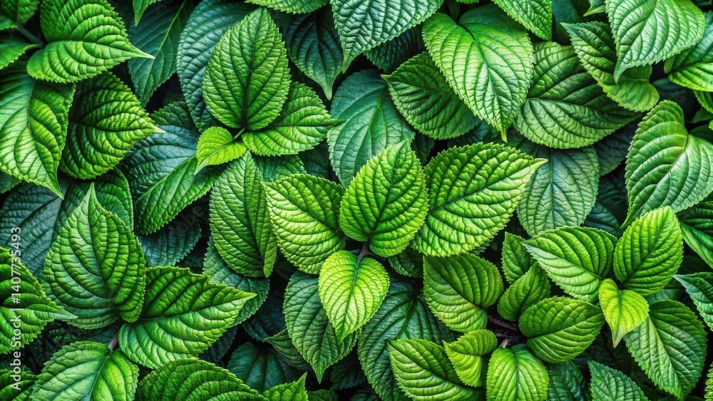 Fresh green leaves in a vibrant foliage pattern of spring with intricate details and textures, leafy greens, plant life Fresh green leaves in a vibrant foliage pattern of spring with intricate details and textures, leafy greens, plant life