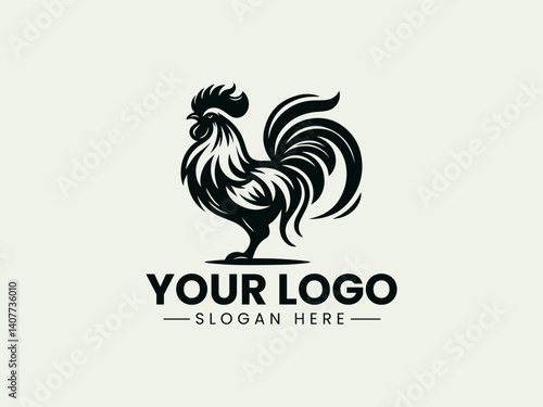 Chicken Vector Logo Illustration