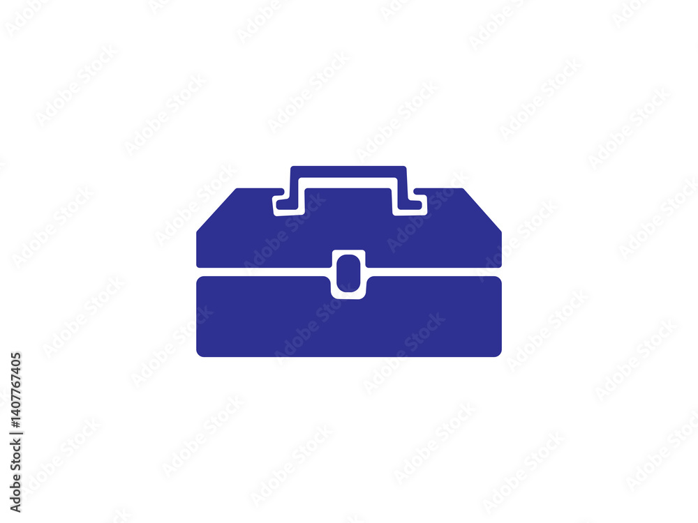 Toolbox icon and illustration design vector design used in industrial graphics Toolbox icon and illustration design vector design used in industrial graphics
