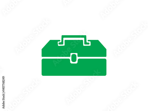 Toolbox icon and illustration design vector design used in industrial graphics
