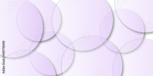 Abstract Bokeh white circle background  abstract geometric background featuring crisp white and vibrant blue colors with perfectly aligned round shapes.