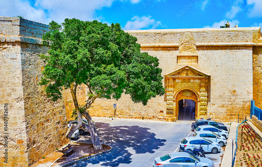 Greek Gate of Mdina, Malta