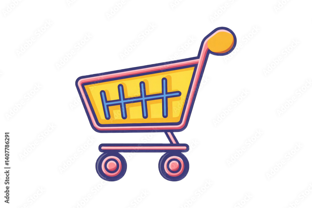 e commerce shopping cart icon with simple e commerce shopping cart icon with simple