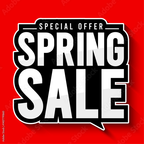 spring sale banner