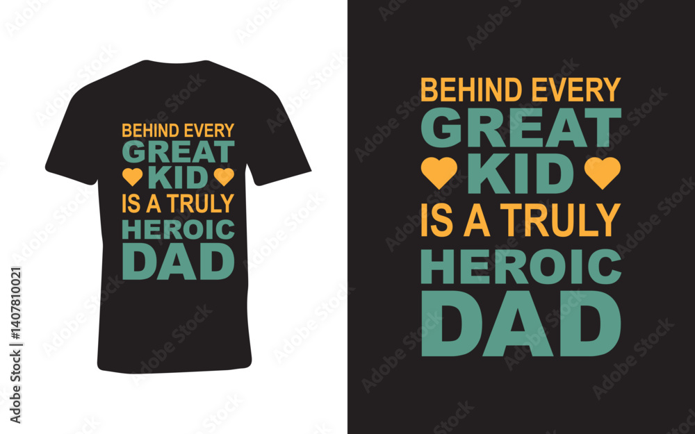 Father's typography T-Shirt design Father's typography T-Shirt design