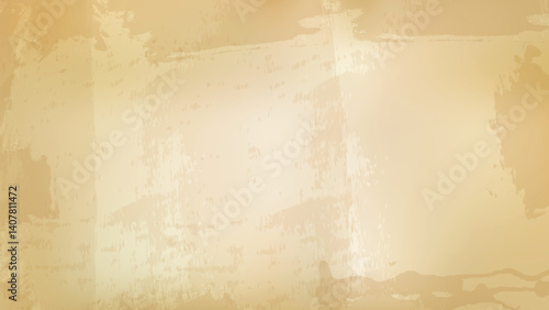 Vintage old paper background vector with grunge texture. Aged or retro paper texture design in brown colors.