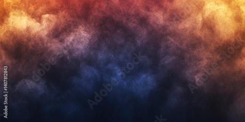 Wallpaper Mural Dynamic, colorful, atmospheric smoke Torontodigital.ca