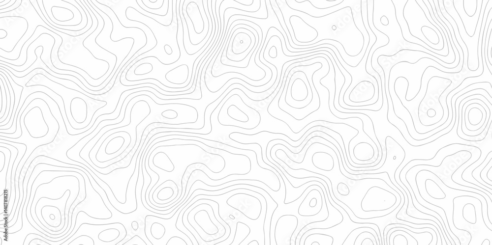 Abstract curve grid map and topo contour map on white background, Topographic contour lines. Seamless pattern with lines Topographic map. Geographic mountain relief diagram line wave carve design.
Abstract curve grid map and topo contour map on white background, Topographic contour lines. Seamless pattern with lines Topographic map. Geographic mountain relief diagram line wave carve design.