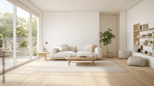 Wallpaper Mural natural light wood floor seamless Torontodigital.ca