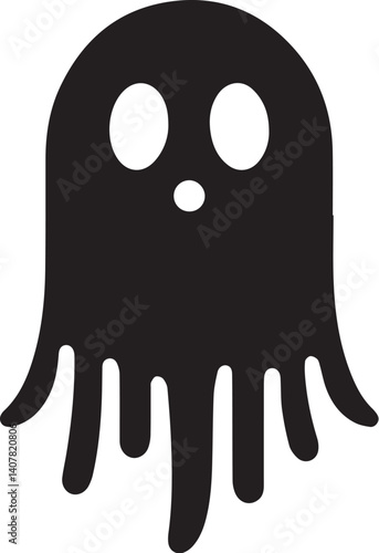 Halloween ghost vector
