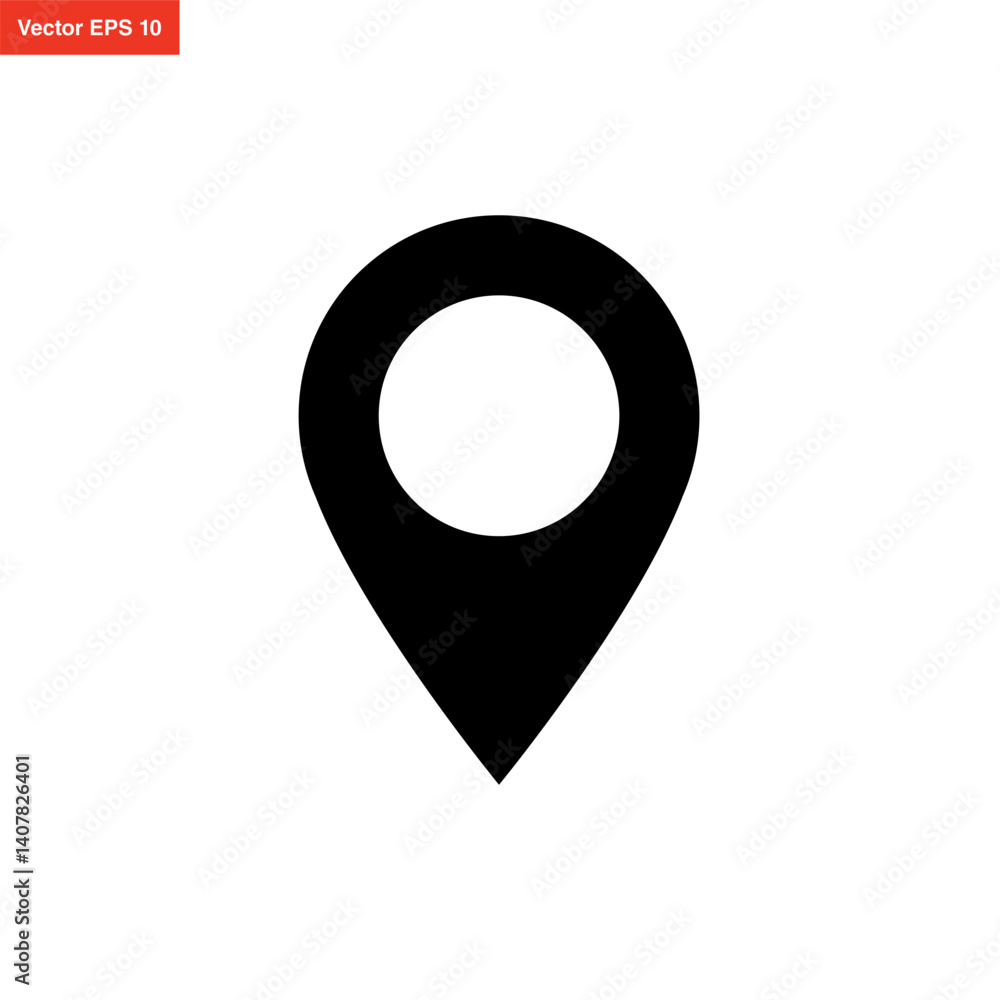 pin location icon design pin location icon design