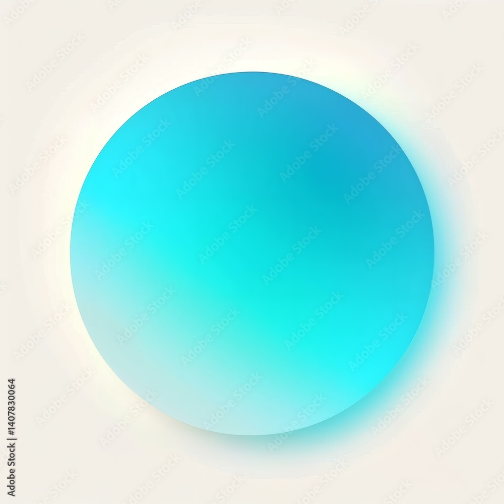 Gradient Turquoise Sphere: Minimalist Digital Art with Soft Glow and Subtle Depth, Ideal for Abstract Backgrounds Gradient Turquoise Sphere: Minimalist Digital Art with Soft Glow and Subtle Depth, Ideal for Abstract Backgrounds