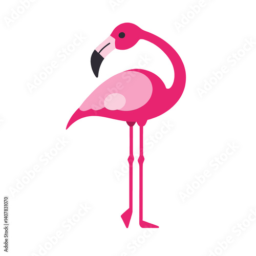 Pink_cartoon_flamingo_with_long_legs_and_curved_neck