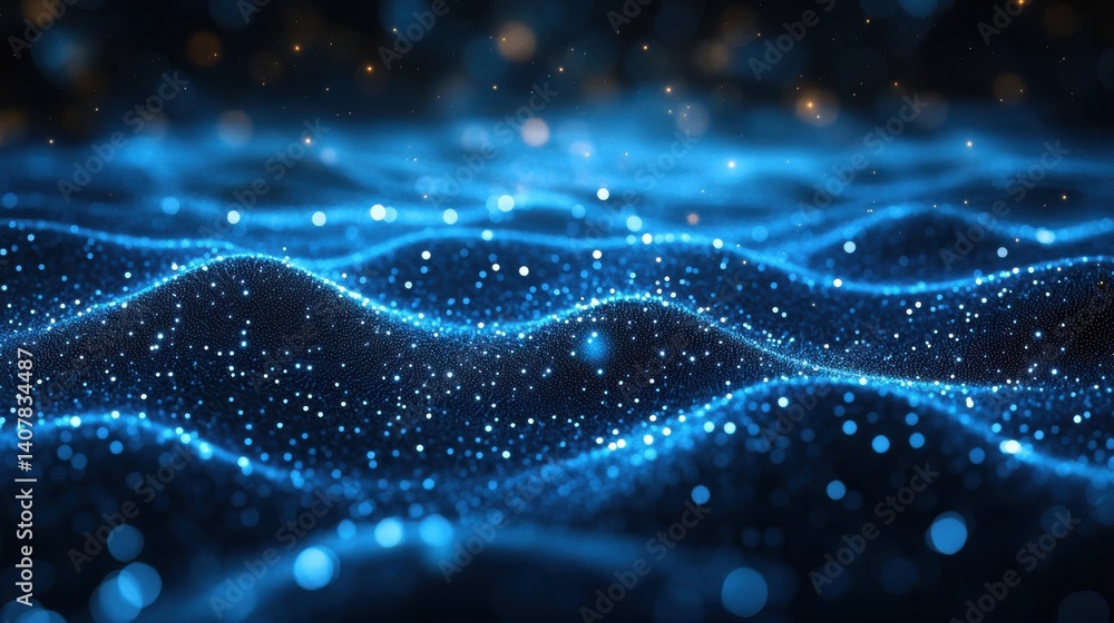 abstract connected dots on bright blue background technology ,photo stock abstract connected dots on bright blue background technology ,photo stock