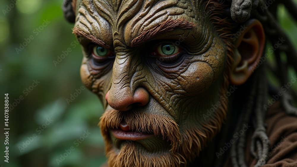 The gaze of the forest guardian The gaze of the forest guardian