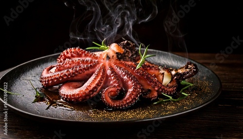 Grilled octopus 