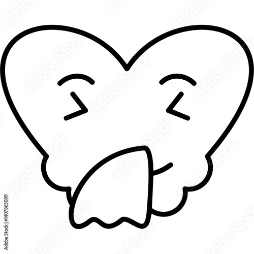Sneezing icon