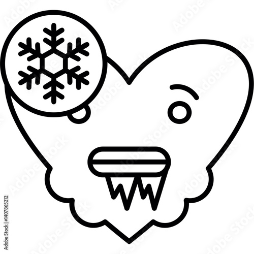 Cold icon