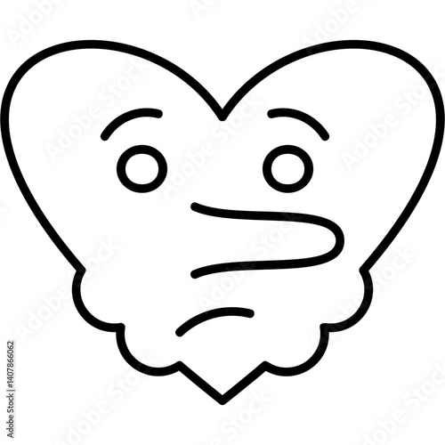 Lying icon