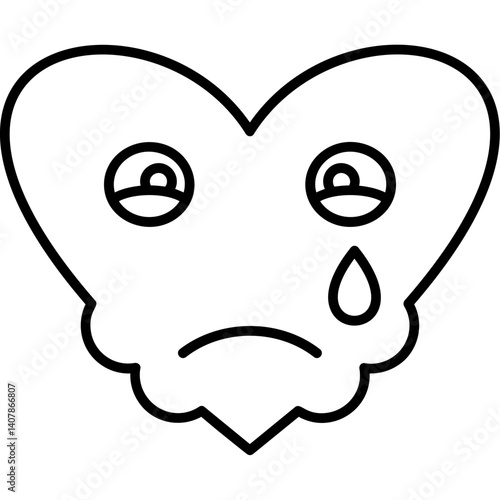 Sad icon