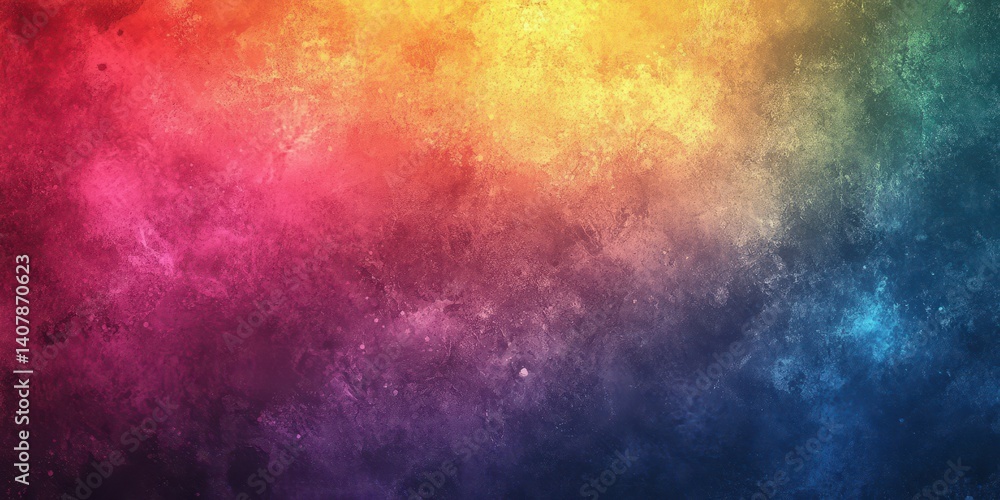 Naklejka premium Colorful abstract texture showcasing vibrant hues blending seamlessly at sunset