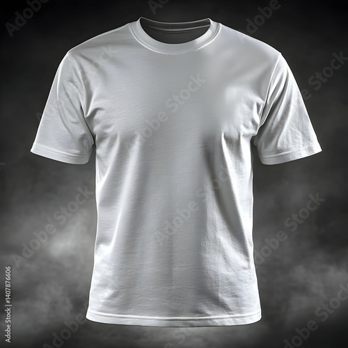 Wallpaper Mural White T-Shirt 3D Illustration Torontodigital.ca