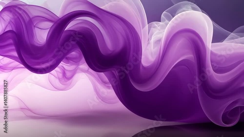 Purple Haze A Mesmerizing Dance of Smoky Hues and Fluid Forms