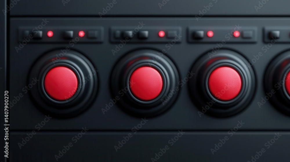 Fototapeta premium Closeup of the temperature control unit in a highend 3D printer, managing consistent heat distribution