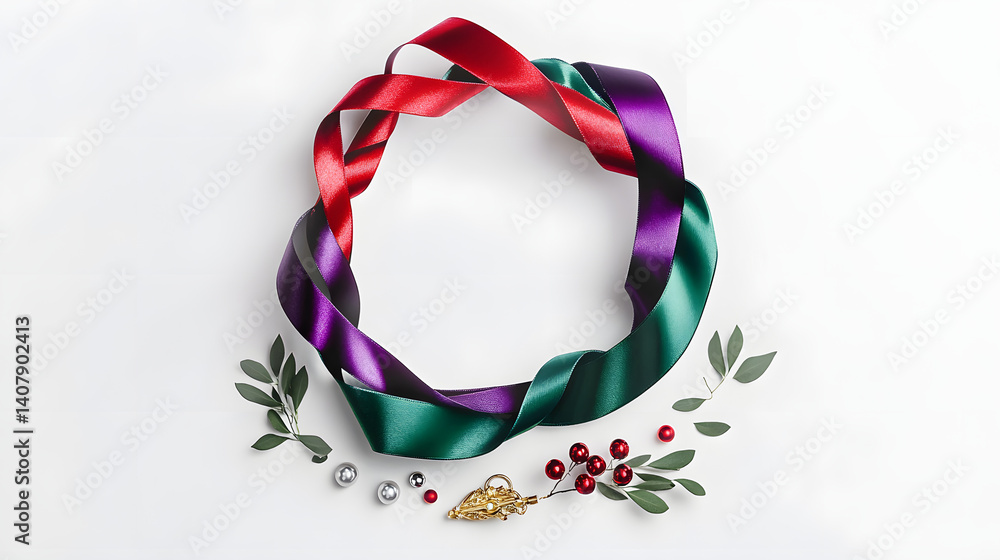 Fototapeta premium Minimalist Christmas,christmas, decoration, christmas tree,holiday, xmas,winter, decorations, celebration, presents,gift, Santa Claus,ornaments,new year,december,seasonal,gift