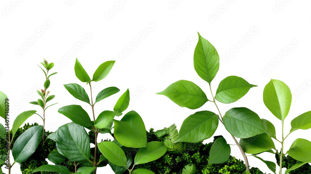 Greenery's Vibrant Embrace: A lively array of flourishing foliage, the image captures the freshness and energy of nature's palette, ideal for expressing growth, vitality, and natural beauty. Greenery's Vibrant Embrace: A lively array of flourishing foliage, the image captures the freshness and energy of nature's palette, ideal for expressing growth, vitality, and natural beauty.