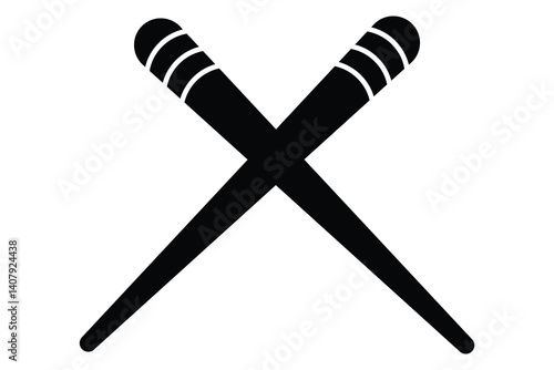 Chopstick Icon, Chopstick Vectors on white background.