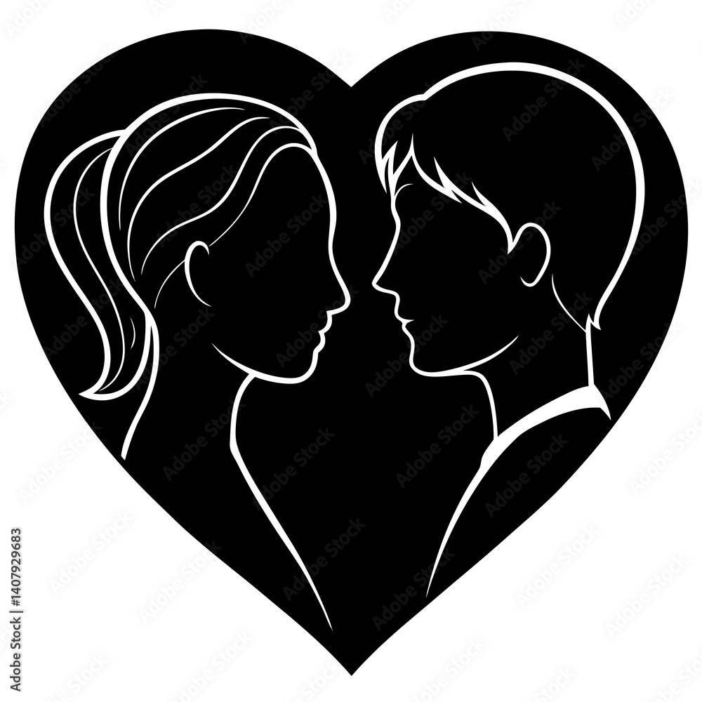 couple with heart couple with heart