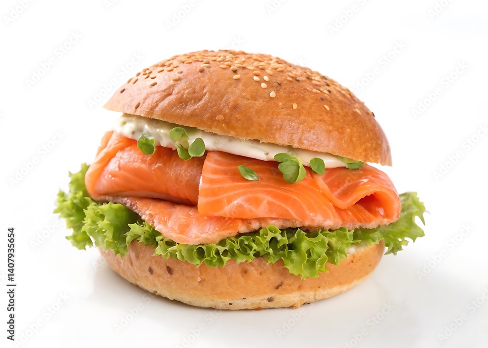 sandwich with salmon Laughter is Guaranteed Happy April Fool’s Surprise! It’s Prankster’s Paradise April 1st isolated on white background sandwich with salmon Laughter is Guaranteed Happy April Fool’s Surprise! It’s Prankster’s Paradise April 1st isolated on white background