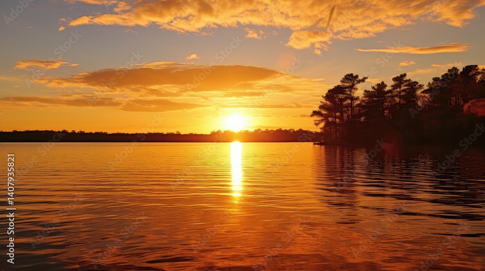 Fototapeta premium sun gold and silver