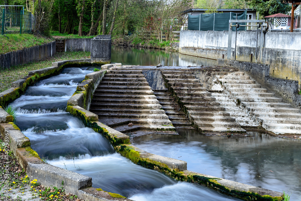 Wassertreppe in Heilbronn-Frankenbach