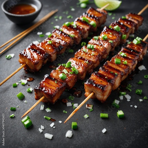 Pork Belly Skewers