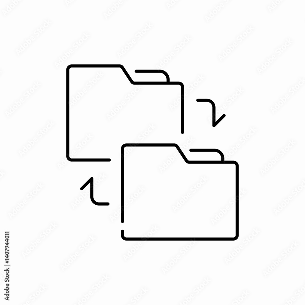 folder copy duplicate files icon vector sign folder copy duplicate files icon vector sign