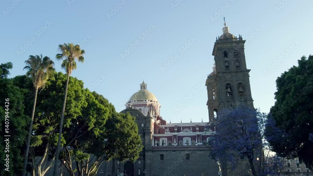 Catedral Puebla Zócalo Catedral Puebla Zócalo