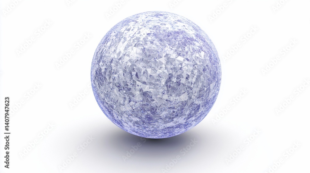 3D sphere, cool shade, textured 3D sphere, cool shade, textured