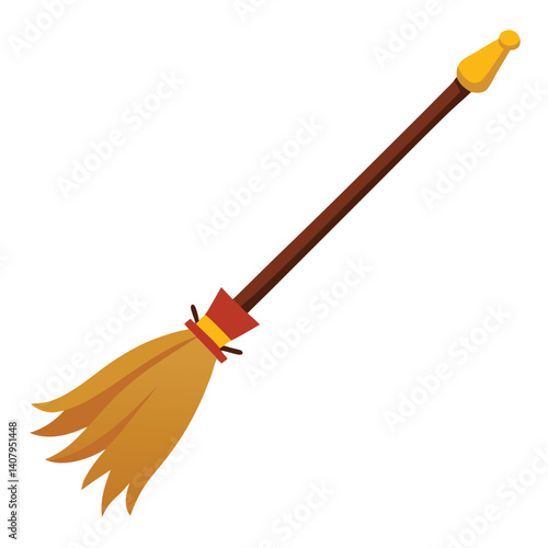 Halloween witches isolated clipart on white background