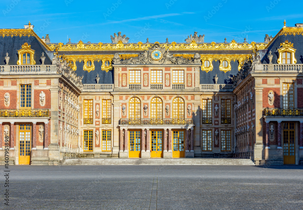 Versailles palace outside Paris, France