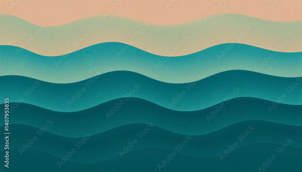 Retro grainy gradient background noise texture effect, seamless summer poster design with vibrant color transitions Retro grainy gradient background noise texture effect, seamless summer poster design with vibrant color transitions
