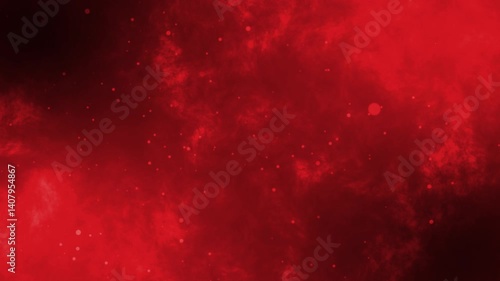 Red grunge galaxy background with stars and abstract texture for holiday or space design